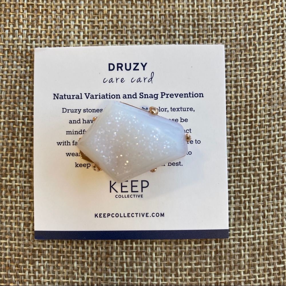 Keep Collective Five Points Druzy Charm View 2